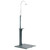 Garden Shower Anthracite Solid fir wood Large Rotatable A949-48208