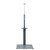 Garden Shower Anthracite Solid fir wood Large Rotatable A949-48208