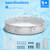 Round Above Ground Swimming Pool With Pool Cover-Gray - Color: Gray D681-NP10424GR