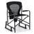 Outdoor Rocker Camping Chair with Dual Springs and Padded Back-Black - Color: Black D681-NP11934DK