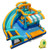 Inflatable Water Slide Bounce House Kids Jump Castle with 735W Blower B593-NP12497+EP24683