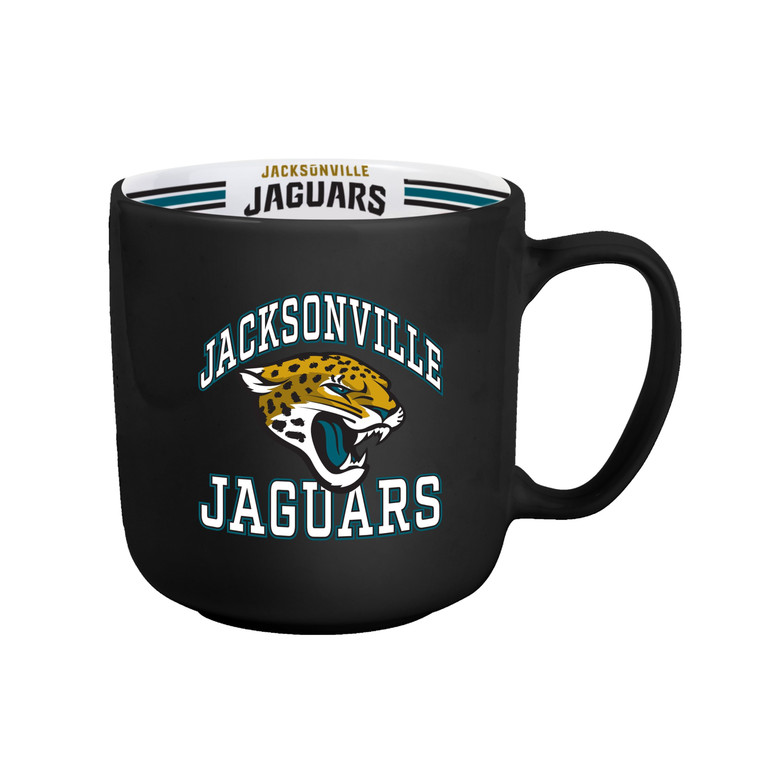 Jacksonville Jaguars Coffee Mug 15oz Stripe Design Z157-9738115404