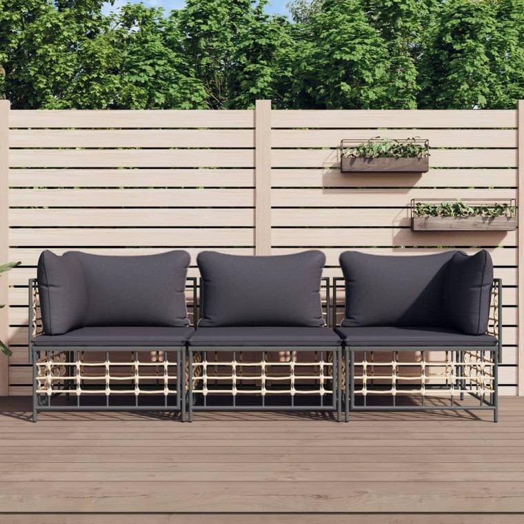  Garden Lounge Set Anthracite A949-3186695