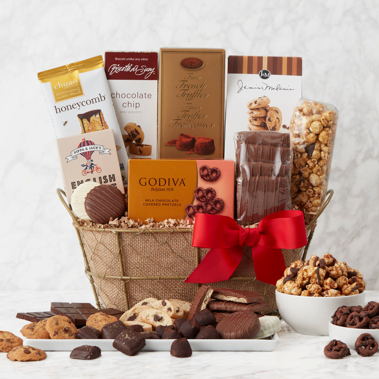 Chocolate Delights: Gift Basket Z954-GC-5684