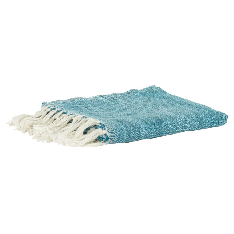Teal Blue Woven 100% Poly Pet Throw Blanket N270-519089
