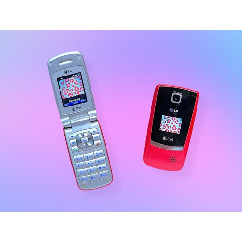 Vintage Y2K Mobile Flip Cell Phone.LG.Works! F179-RR243266