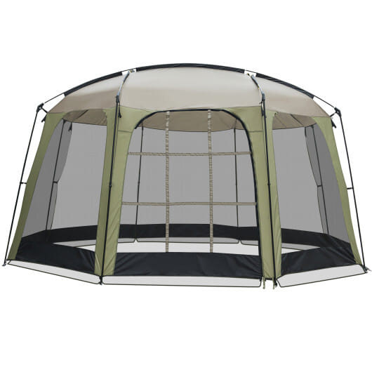 6-8 Person Netted Canopy Tent with Zippered Door B593-NP12990