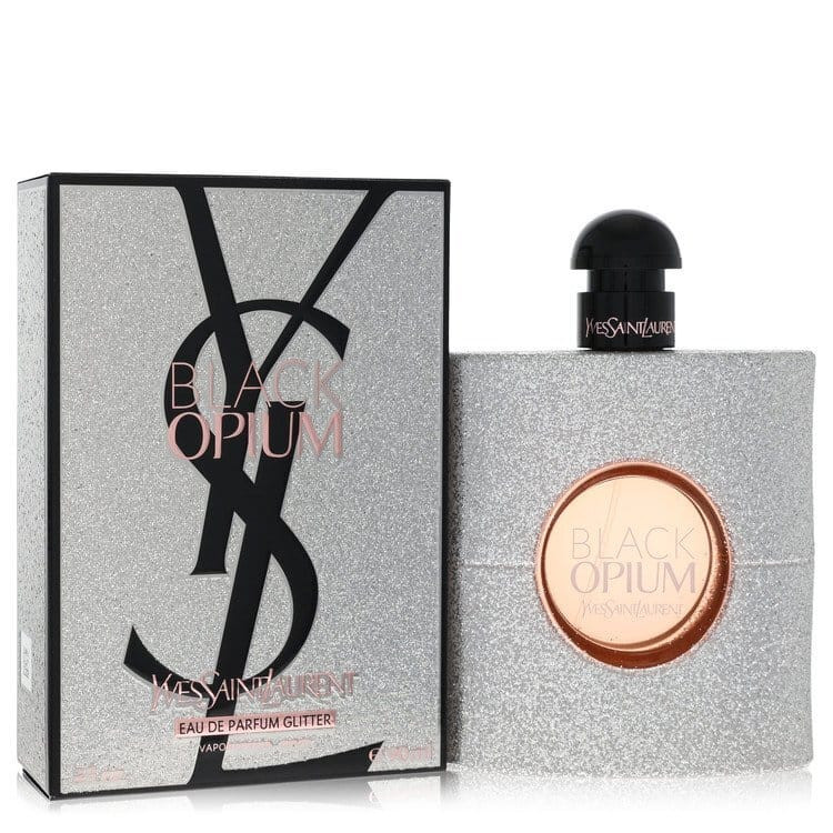 Black Opium Glitter by Yves Saint Laurent Eau De Parfum Spray 3 oz (Women) V728-570669