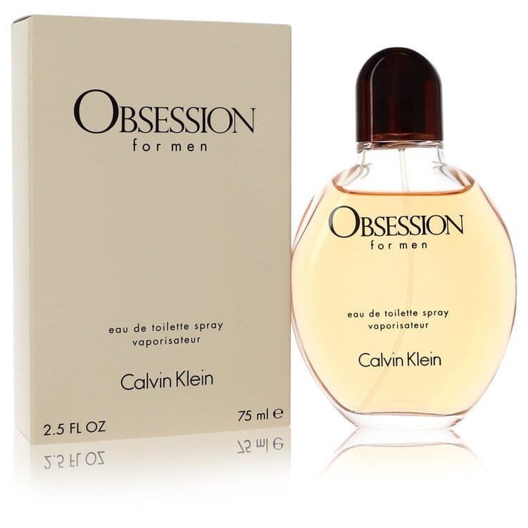Obsession by Calvin Klein Eau De Toilette Spray 2.5 oz (Men) V728-400028