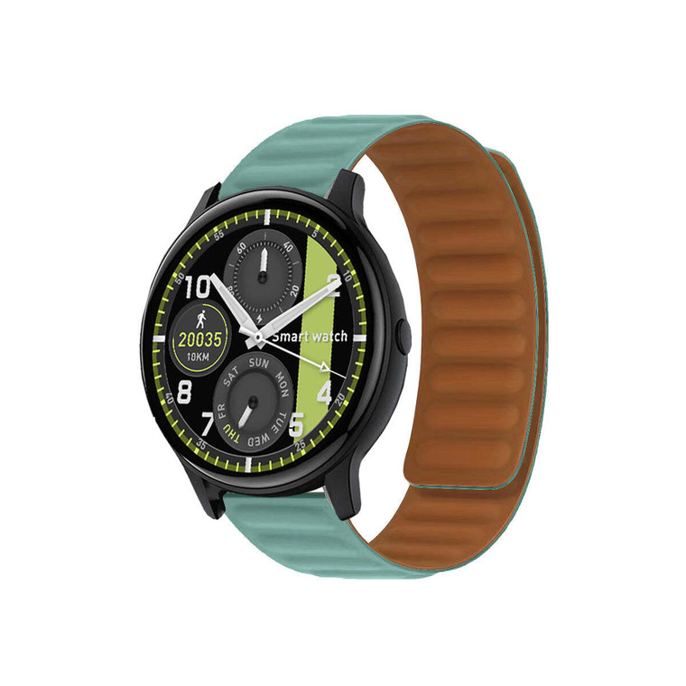 Color: Round - Teal - SmartPRO Smartwatch With Magnetic Belt And Activity Tracker K290-40017722179670