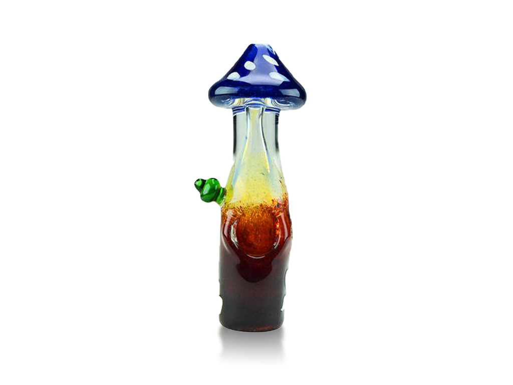 Mushroom Glass Hand Pipe