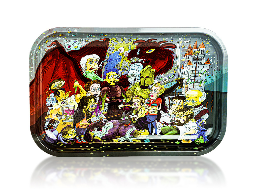 Chaos Castle Metal Rolling Tray