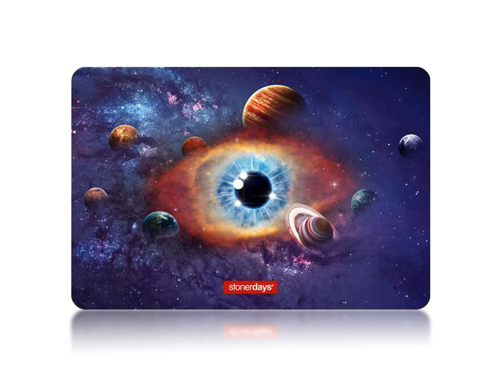 stoner days universe eye dab mat or mouse pad.