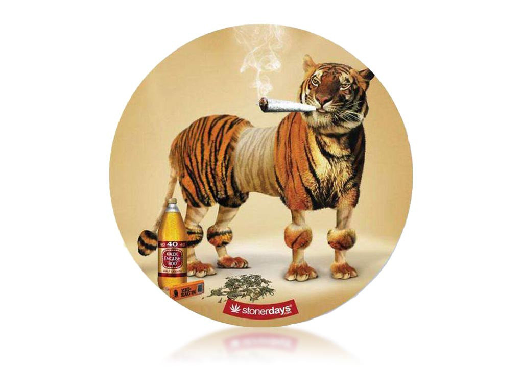 OG Tiger Dab Mat | Stoner Days