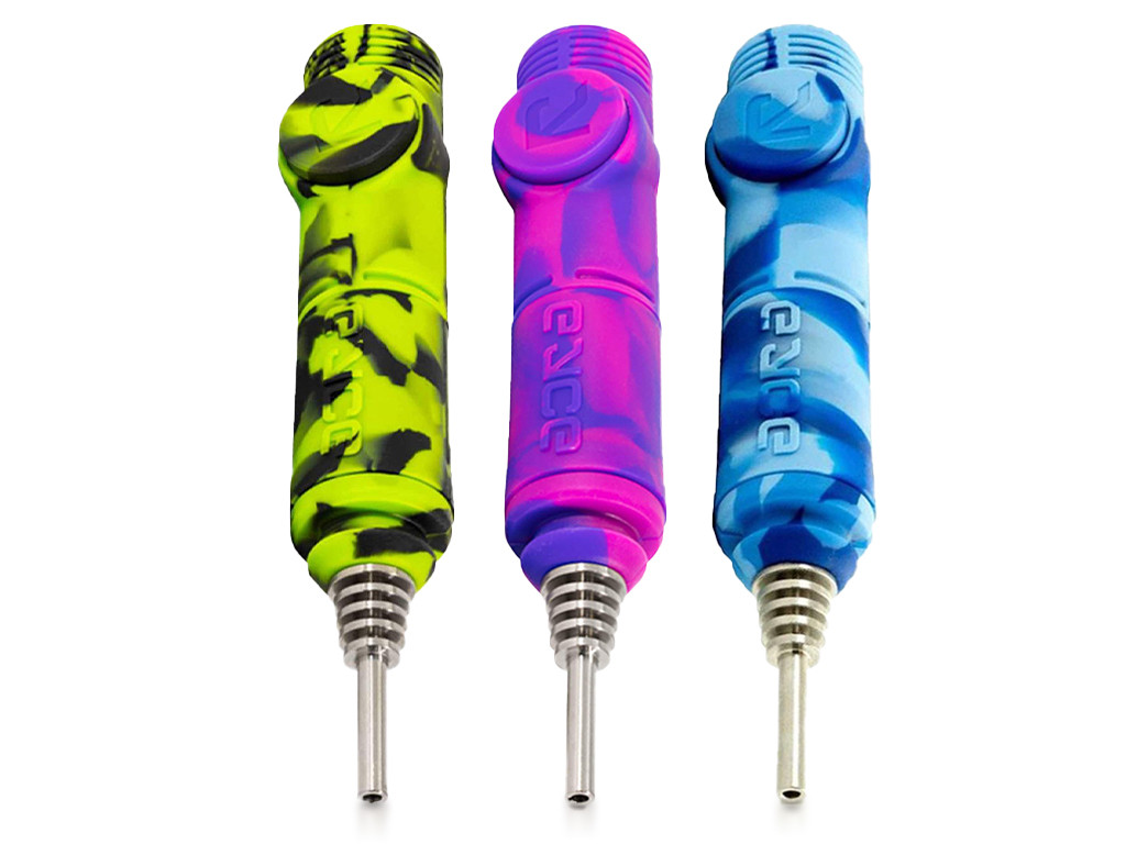 Large Silicone Nectar Collector with titanium tip by Eyce