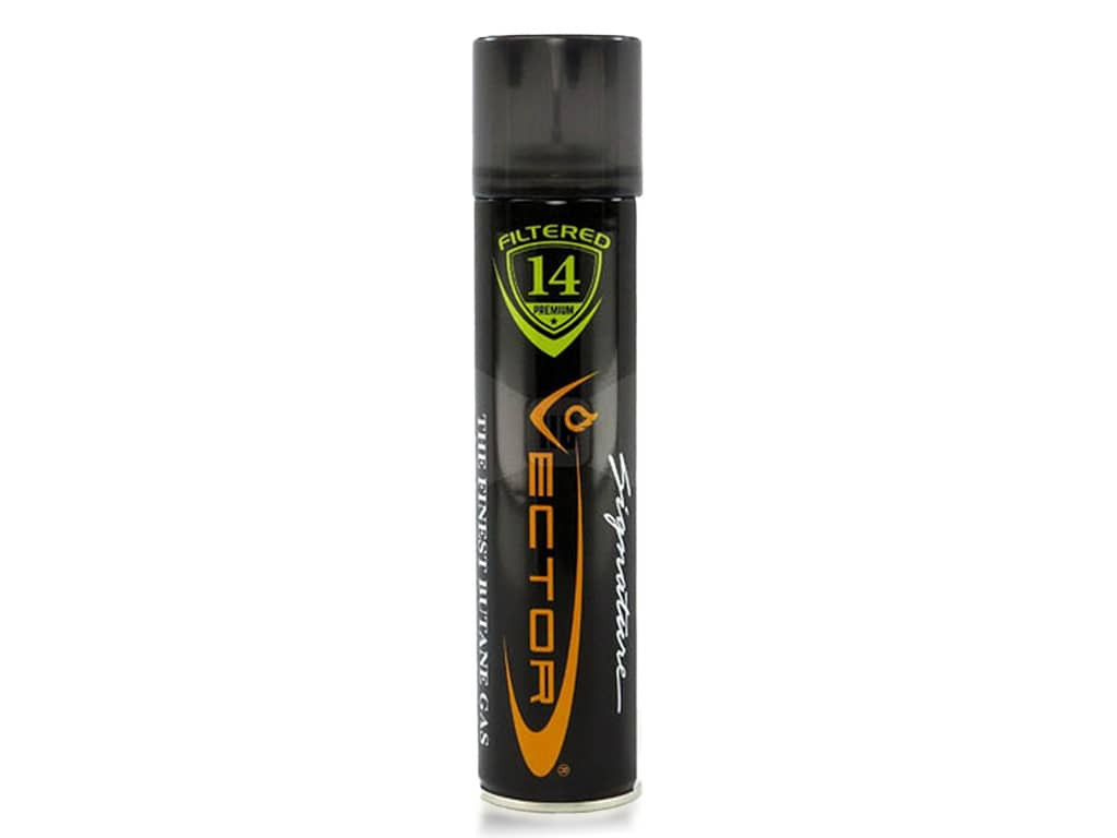 Vector 14x Refined Premium Butane Gas 320mL 