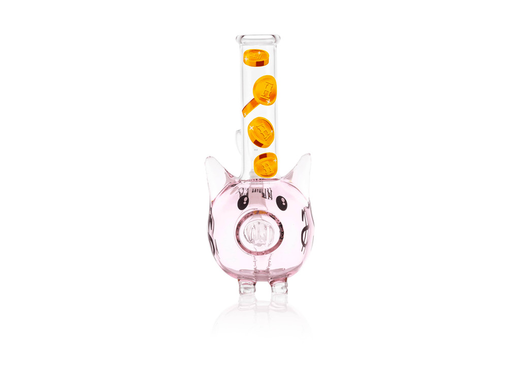 hemper piggy bank glass bong