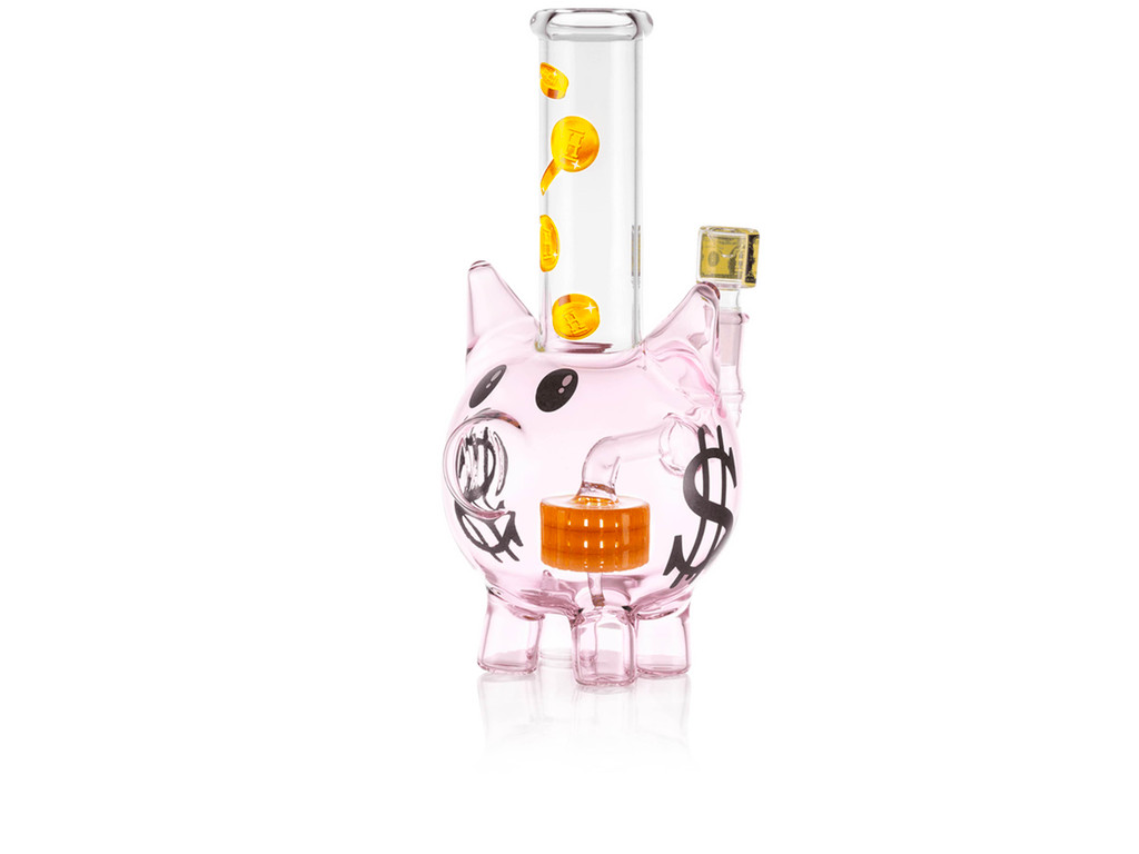 Piggy Bank Bong XL 9.5" by Hemper