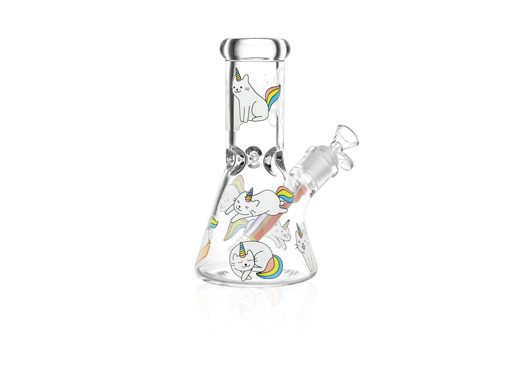 Caticorn Beaker Bong 8" | Pulsar