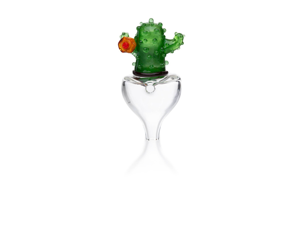 Cactus Bubble Carb Cap by Empire Glassworks
