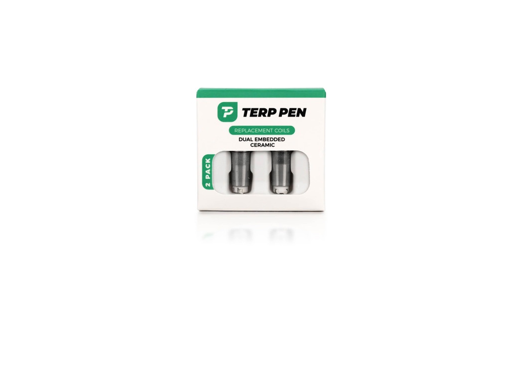 Terp Pen Dual Ceramic Replacement Coils 2-Pack by Boundless Technology