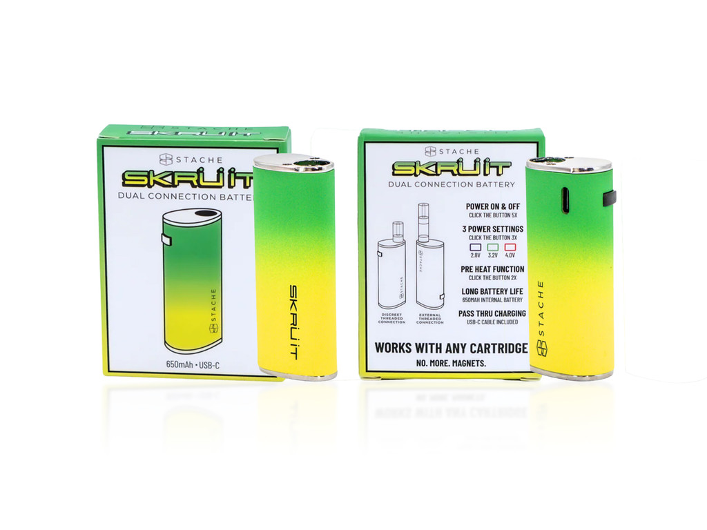 Skruit Dual Connect 510 Battery by Stache Products