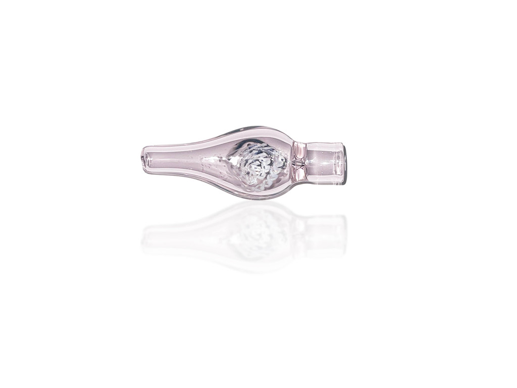 Pink Fluted Chillum