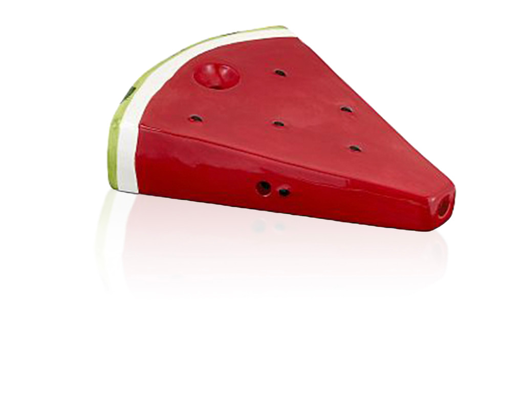 Watermelon Slice Ceramic Pipe by Fashion Craft