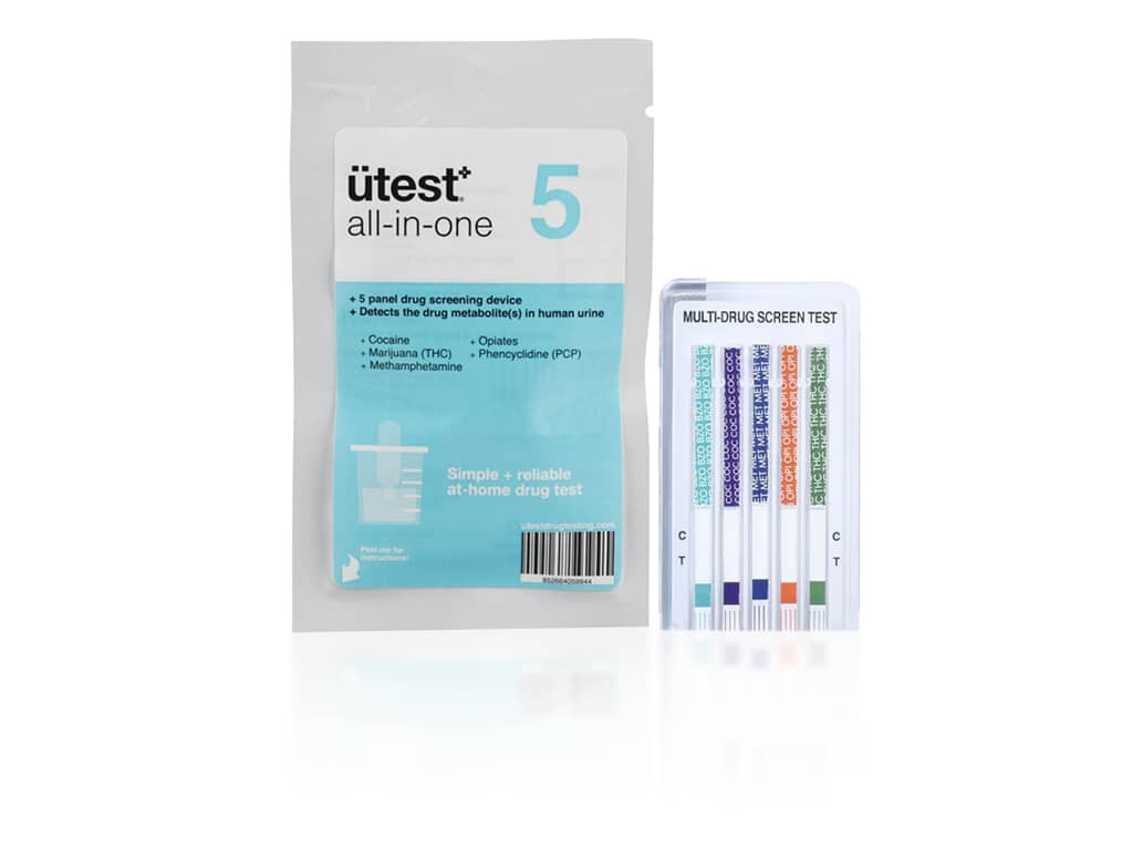 All-In-One 5 Panel Drug Screen Test by Utest