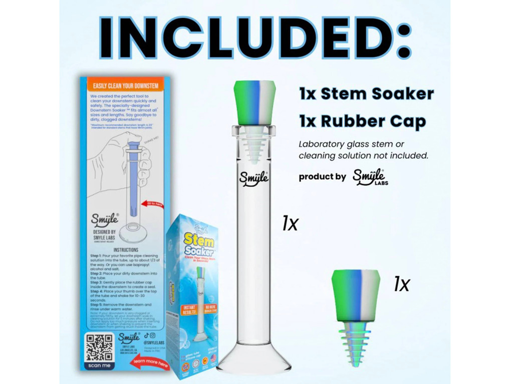 Downstem Soaker & Cap by Smyle Labs