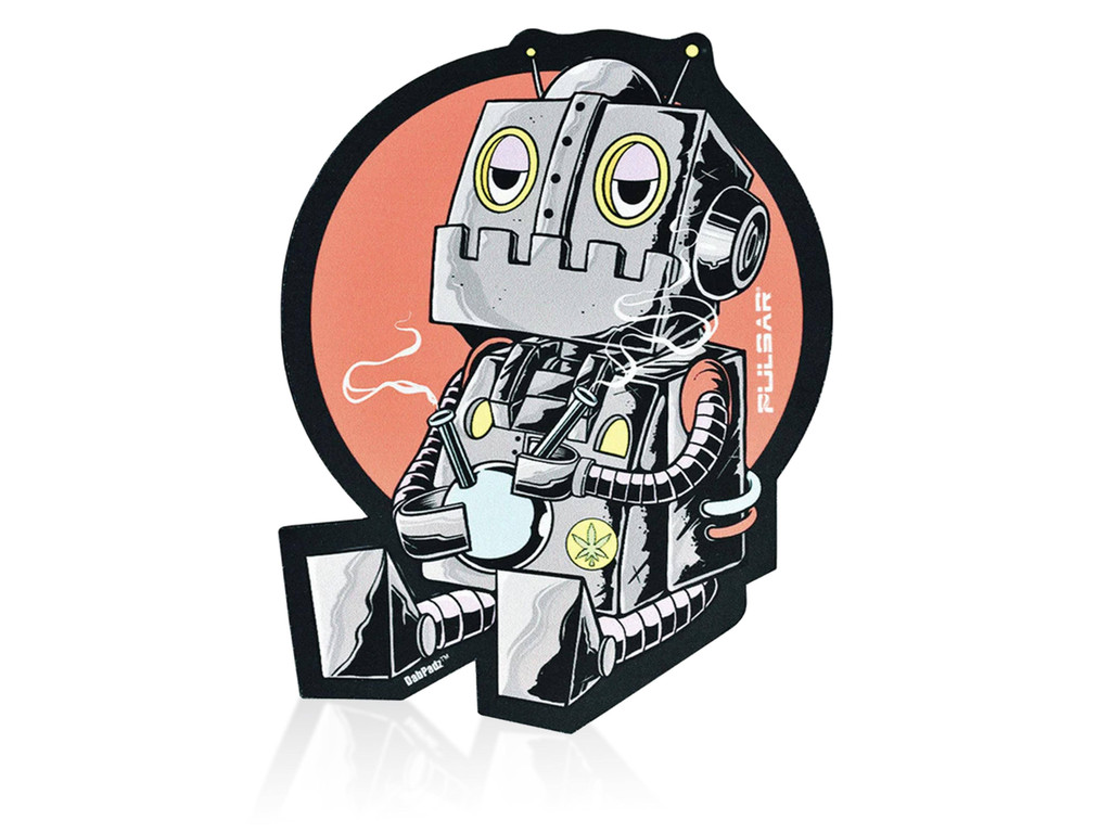 Dope Bot Die Cut Dab Mat 10" by Pulsar DabPadz