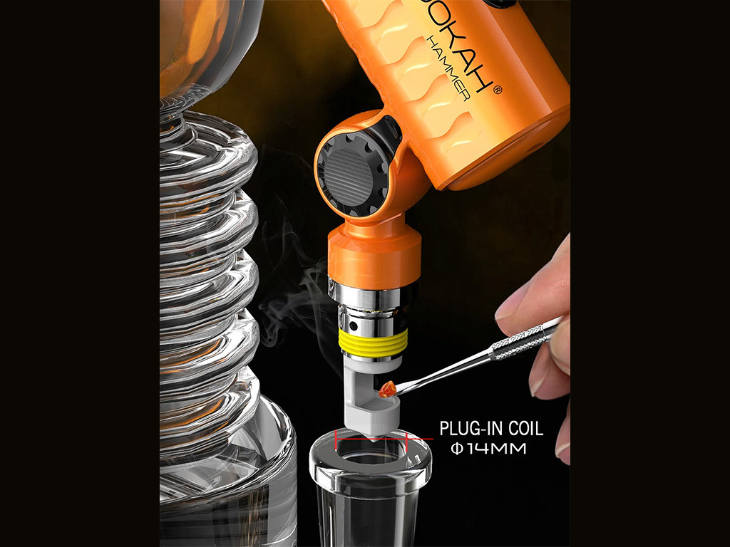Lookah Hammer 14mm Portable Enail Banger for Dab Rig