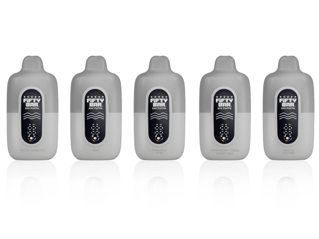 Fifty Bar 20k Disposable Vape 2% Nicotine (20mg)