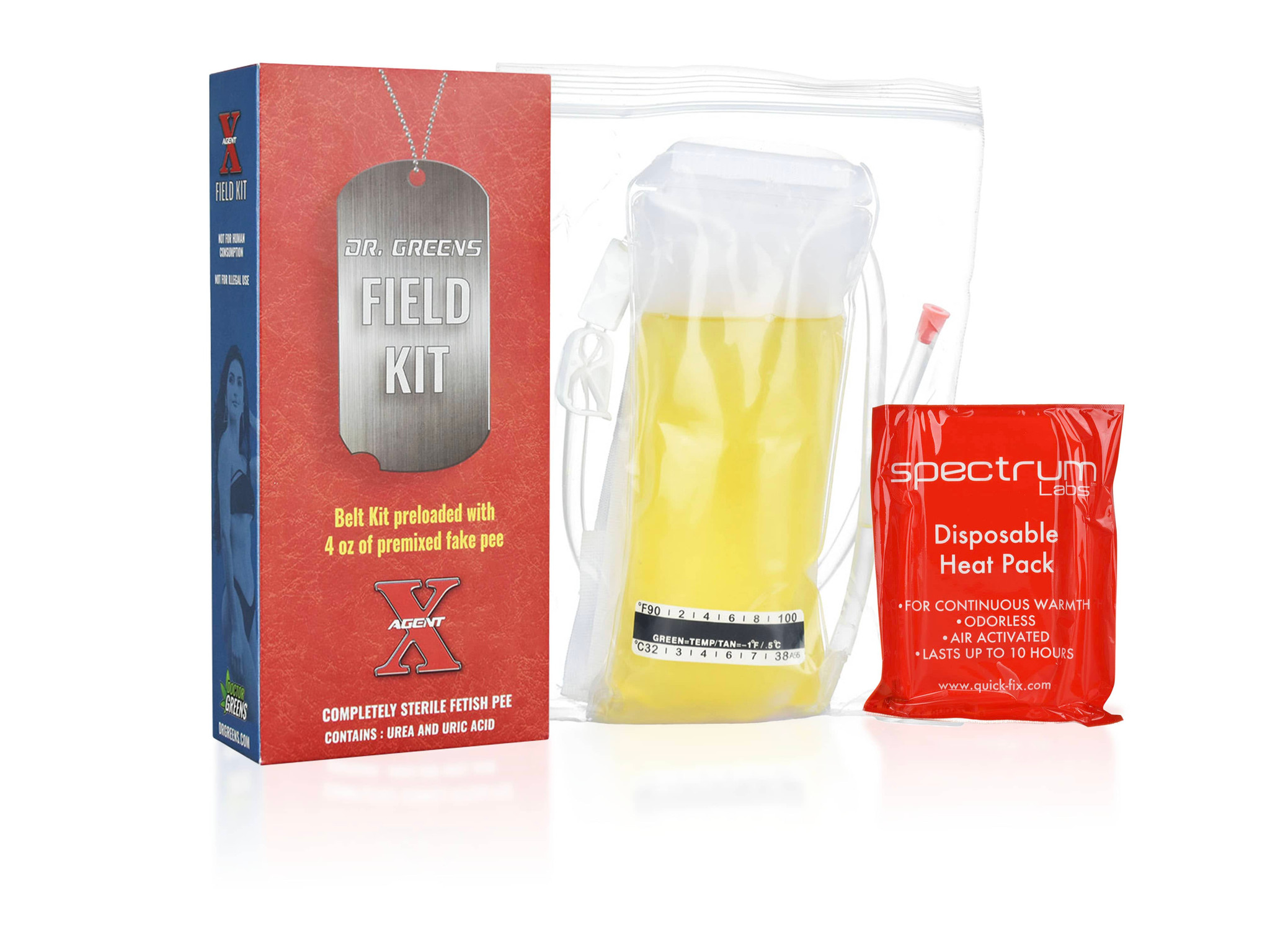 Agent X Field Kit Fetish Urine Belt Kit Dr. Greens