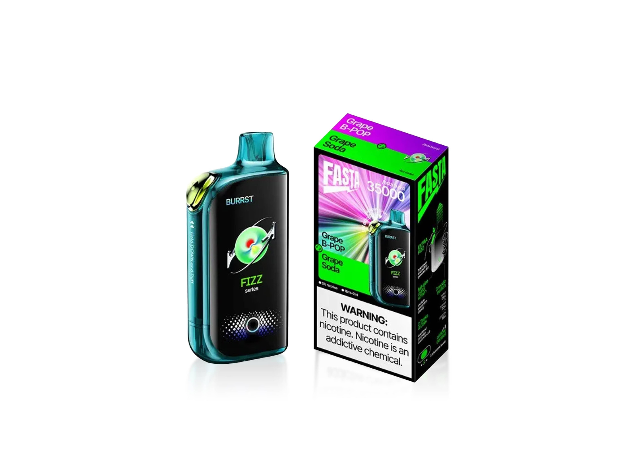 elfbar elfa master akku FASTA Burrst 35000 Review: Flavor Burrst Button! main image 1
