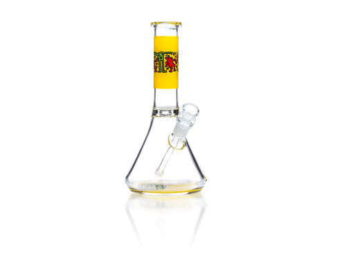 K. Haring Glass Water Pipe