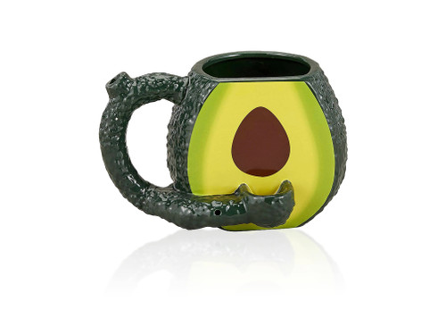 avocado ceramic mug pipe by fashion craft