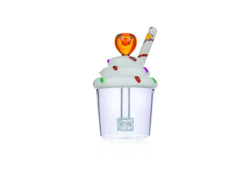 Cupcake Novelty Glass Bubbler | Goody Glass