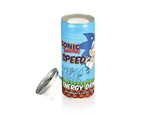 Sonic Speed Energy Drink Stash Can