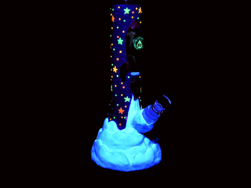 Rocketship Beaker Bong by Pulsar