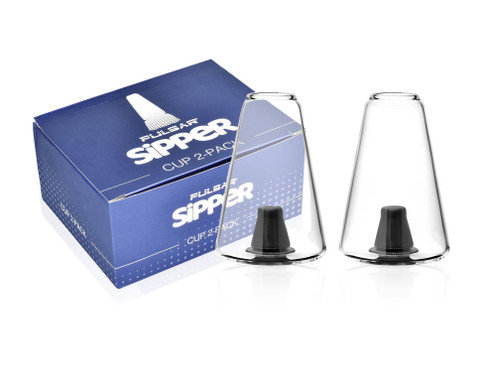 Sipper Cup Replacement Glass 2-Pack by Pulsar