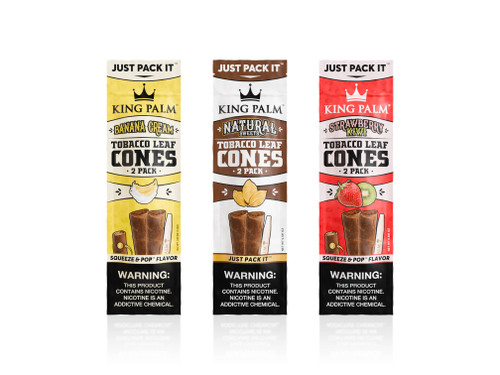 Tobacco Leaf Cones 2-Pack by King Palm