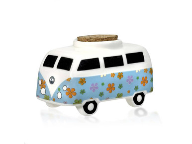 Vintage Bus Novelty Ceramic Stash Jar