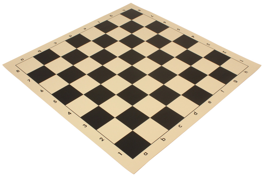 Analysis-Size Vinyl Rollup Chess Board Brown & Buff - 1.5 Squares - The  Chess Store