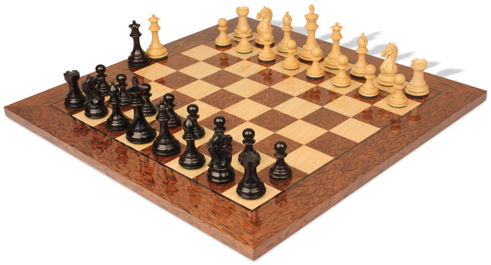 14 Folding Victorian Staunton Golden Acacia Wood 3 Chess Set - Chess –  House of Chess