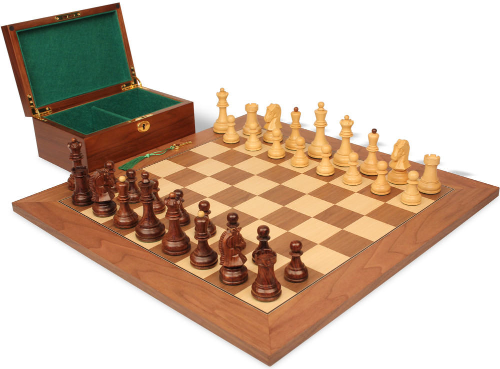 Competition Staunton Walnut Chess Set [RCPBQ237] - £233.19