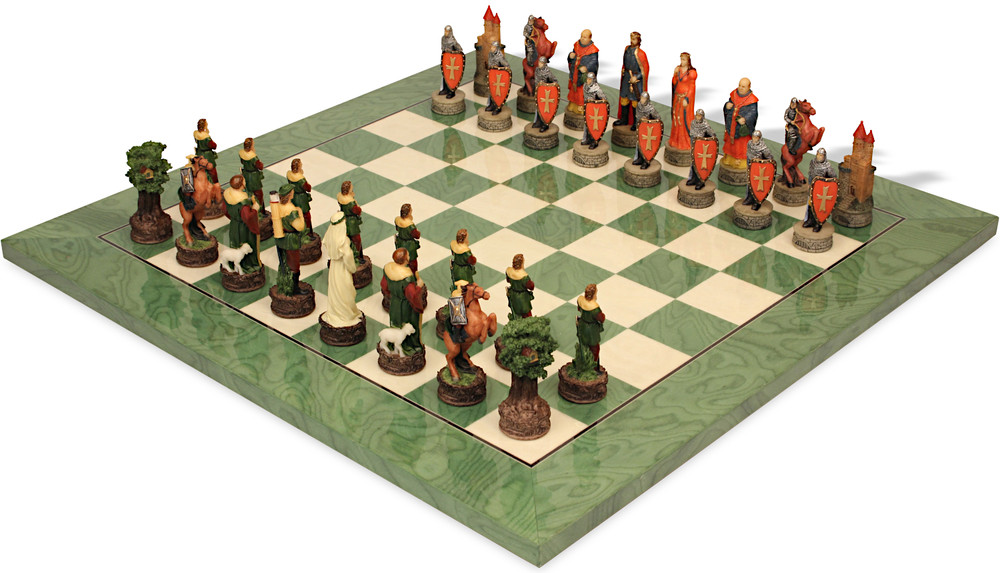 Robin Hood Theme Chess Set