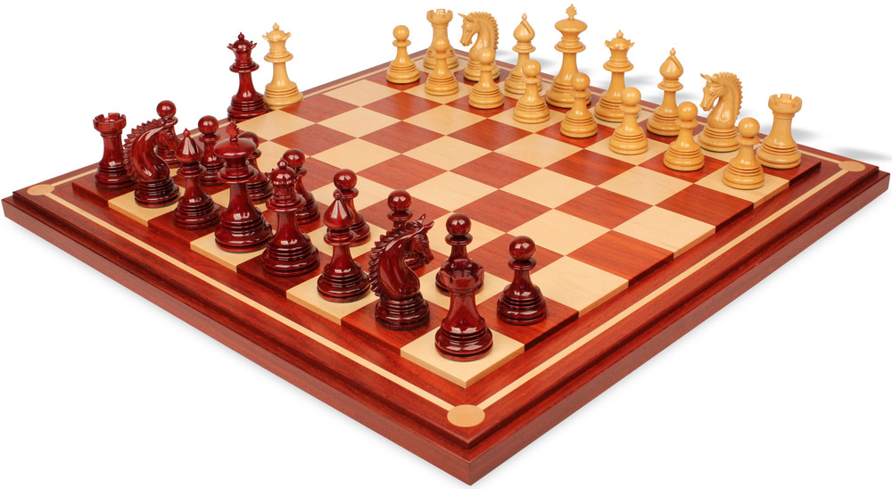 Sets with Mission Craft Padauk Chess Board