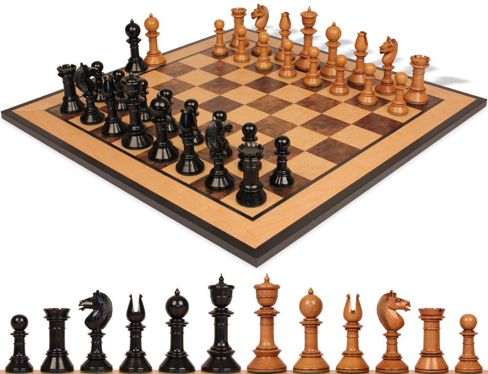 Northern Upright Anique Reproduction Chess Sets