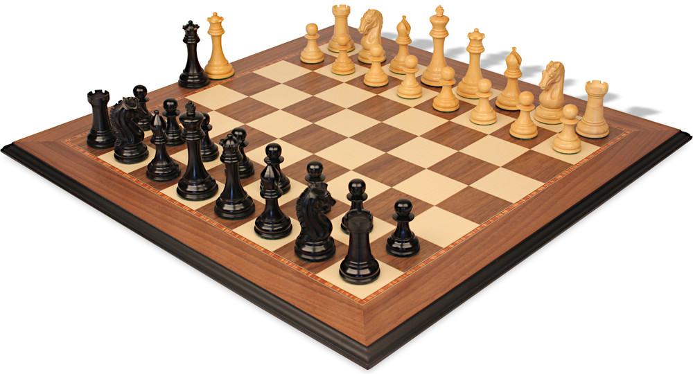 Sets with Walnut Molded Edge Chess Board